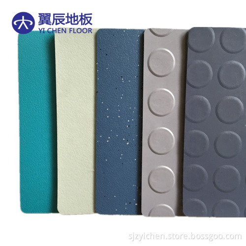 High Quality Durable Waterproof Anti-Skid PVC Coin Mat for Garage Floors